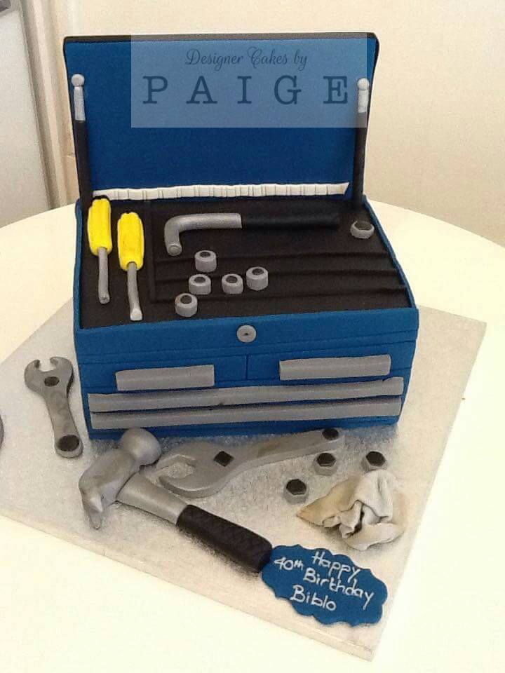 tool box cake