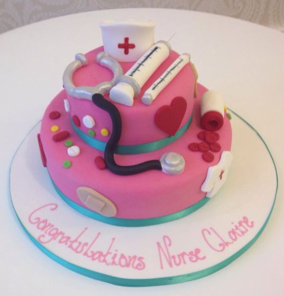 New Nurse Designer Cakes By Paige